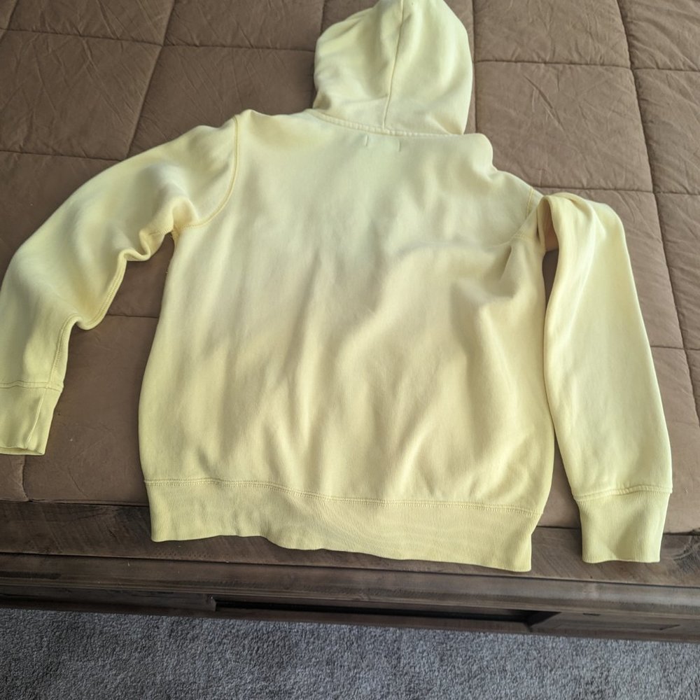 Ralph Lauren Polo Men's Large Sweat Jacket Yellow - Picture 3 of 10